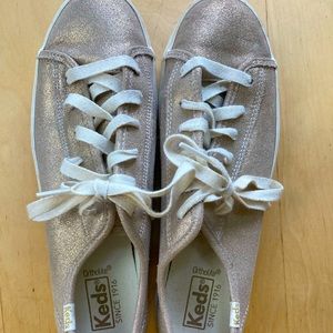 Glittery Keds sneakers